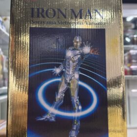 全新 2 Medicom Toy Bearbrick Be@rbrick 400% 100% Ironman Sorayama Metropolis Variant 空山基 鋼鐵人 鋼鐵俠 鐵甲奇俠 金色