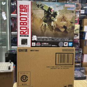 開封品 Bandai Robot Spirit Robot Zaku II And Zeon’s Reconnaissance Aircraft Set 渣古 自護公國軍 偵察機 機動戰士 高達