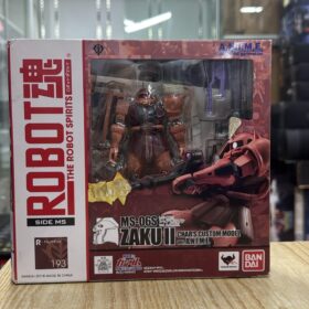 開封品 Bandai Robot Spirits Robot 193 MS-06S Zaku II Char’s Custom Model Robot魂 機動戰士 高達 夏亞 馬沙 紅彗星