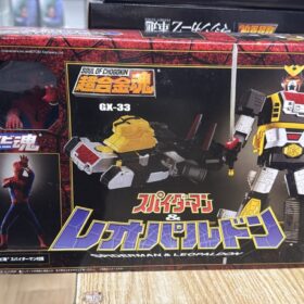 開封品 Bandai Soul Of Chogokin GX-33 SpiderMan & leopaldon 超合金魂 蜘蛛俠 豹紋