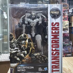 開封品 Hasbro Decepticon Nitro Transformers The Last Knight 變形金剛 最後的騎士 霸天虎