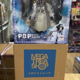 全新 Megahouse Portrait Of Pirates POP Aokiji Kuzan Coat Blue Pheasant One Piece 海賊王 青雉 庫山 披風 大衣