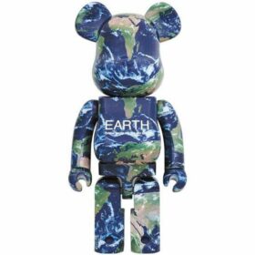 全新 Medicom Toy Be@rbrick Bearbrick 1000% Earth 地球