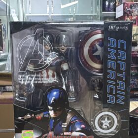 開封品 Bandai S.H.Figuarts Shf Captain America Age Of Ultron 美國隊長 復仇者聯盟