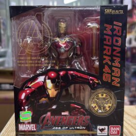 開封品 Bandai S.H.Figuarts Shf SHF Ironman Mark 45 MK 45 Age Of Ultron 鐵甲奇俠 鋼鐵人 鋼鐵俠 復仇者聯盟