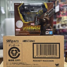 開封品 Bandai S.H.Figuarts Shf Rocket Raccoon Avengers Infinity War 火箭浣熊 復仇者聯盟 無限之戰