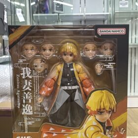 全新 Bandai S,H.Figuarts Shf Zenitsu Agatsuma Demon Slayer Kimetsu No Yaiba 鬼滅之刃 我妻善逸 善逸 雷之呼吸 無限城 火雷神
