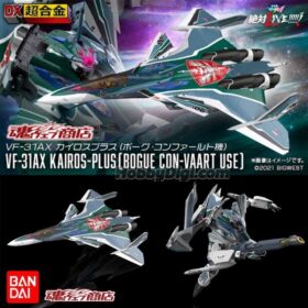 全新 Bandai DX Chogokin VF-31AX Kairos-Plus Bogue Con-Vaart Use Macross 超時空要塞 超合金 凱羅斯