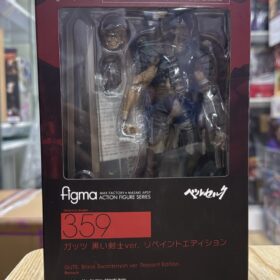 開封品 Max Factory Figma 359 Guts Black Swordsman Ver Repaint Edition Berserk 烙印戰士 格斯 黑色劍士