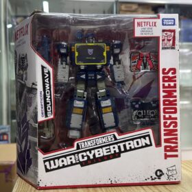 全新 Hasbro Takara Tomy Netflix Soundwave War For Cybertron 孩之寶 變形金剛